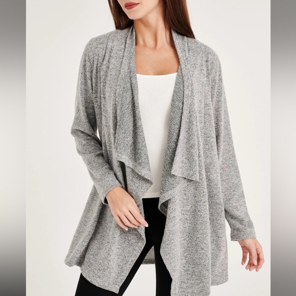 ANTHOLOGIE PHILOSOPHY - Waterfall Front Cardigan Sz Large